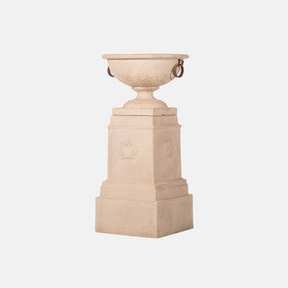 Agora Urn with Metal Rings