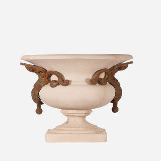 Borghese Urn With Antique Handles