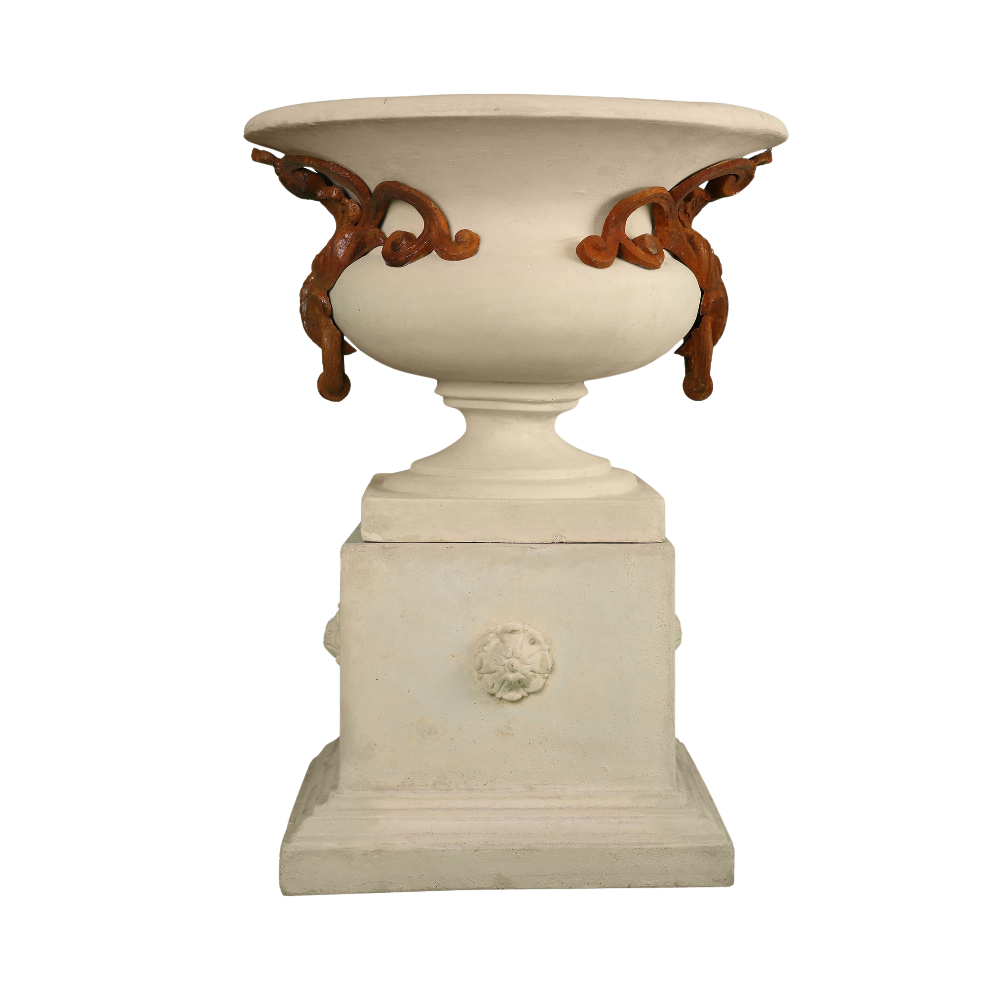 Borghese Urn With Antique Handles