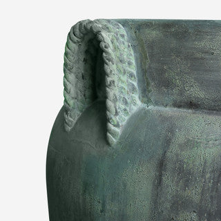 Mococco Urn with Rope Handles