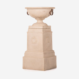 Savoy Urn with Metal Rings