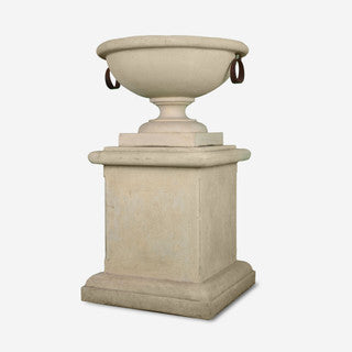 Savoy Urn with Metal Rings