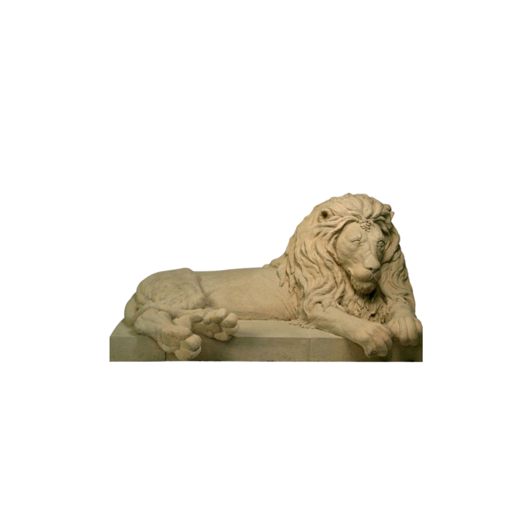 Stone Lion Large~Left Facing