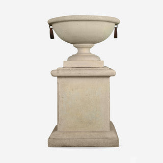 Savoy Urn with Metal Rings
