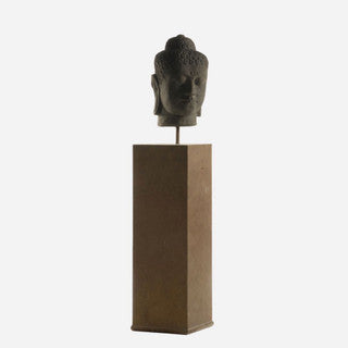 Sokutai Buddha Head on Titan Stand